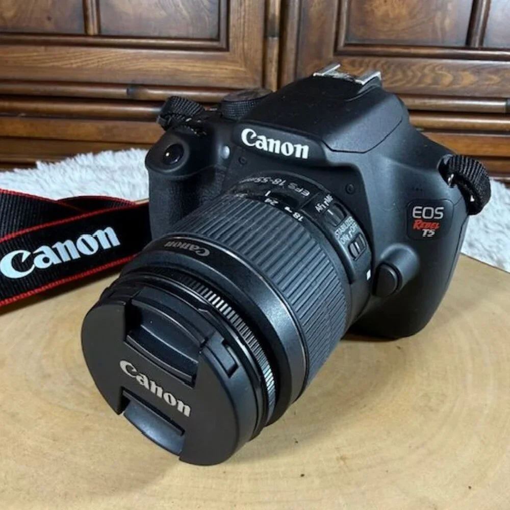 Canon EOS Rebel T5 DSLR Digital Camera + Storage Bag + Accessories Bundle